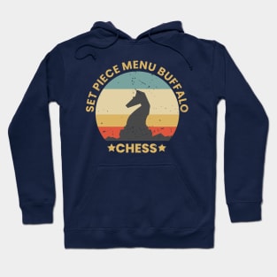 Vintage retro chess king Hoodie